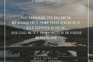 Frase il viaggio è dentro di te